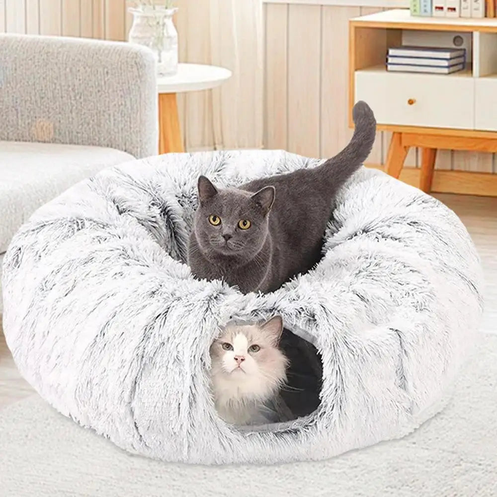 Katzen-Plüsch-Tunnel