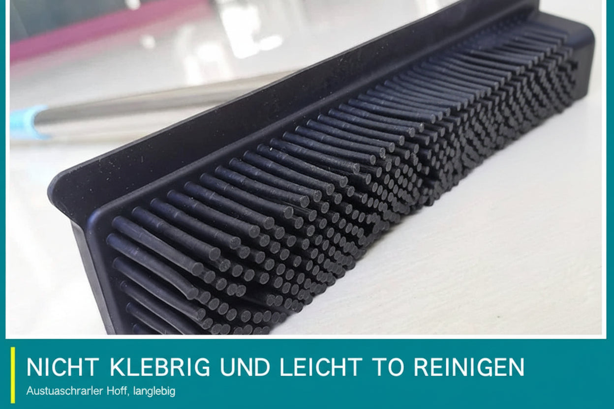 Gummi Besen Pet Haar Lint Entfernung Gerät Teleskop Borsten Magie Sauber Kehrmaschine Rakel Scratch Borsten Lange Push Besen Weichen